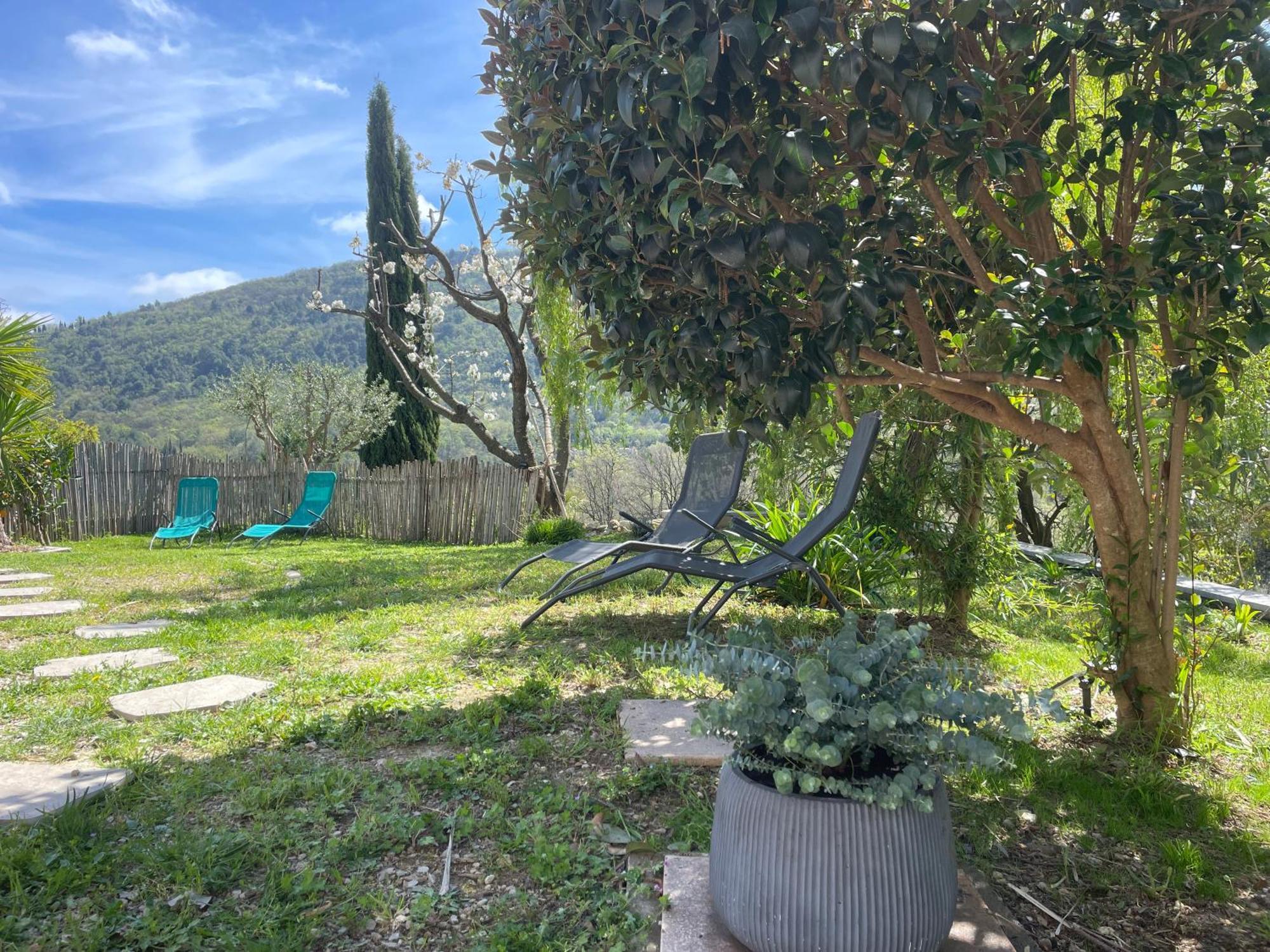 Luva D'Azur, Rez De Villa Le Riou - Le Vallon Le Bar-sur-Loup Екстериор снимка