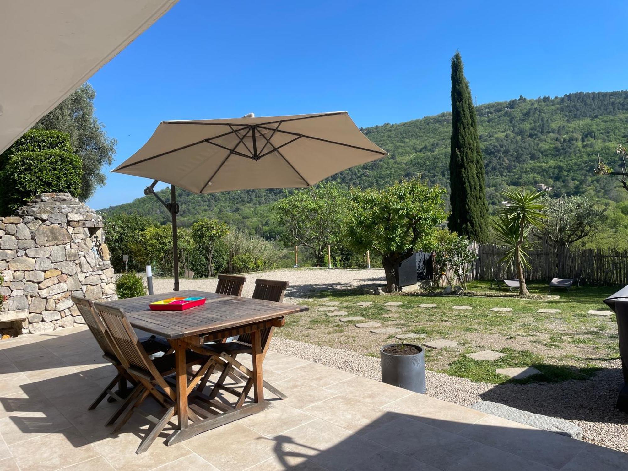 Luva D'Azur, Rez De Villa Le Riou - Le Vallon Le Bar-sur-Loup Екстериор снимка